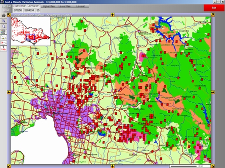 Medium Resolution Map